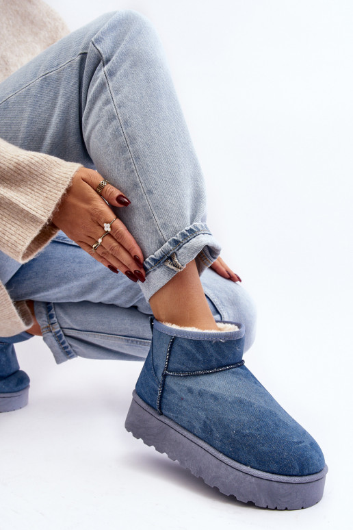 snowboots met glitters met plateau in... snowboots met glitters met plateau in...