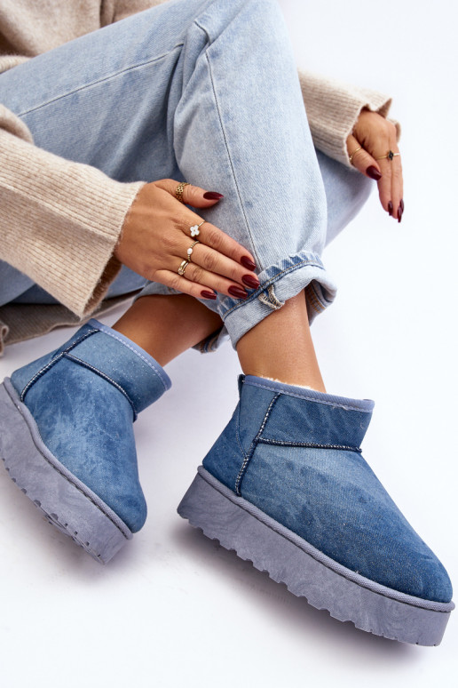 snowboots met glitters met plateau in... snowboots met glitters met plateau in...