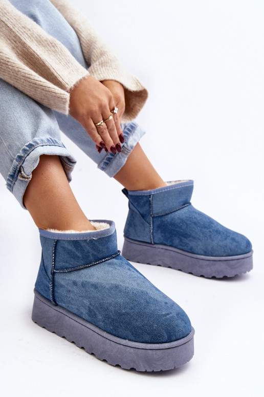 snowboots met glitters met plateau in... snowboots met glitters met plateau in...