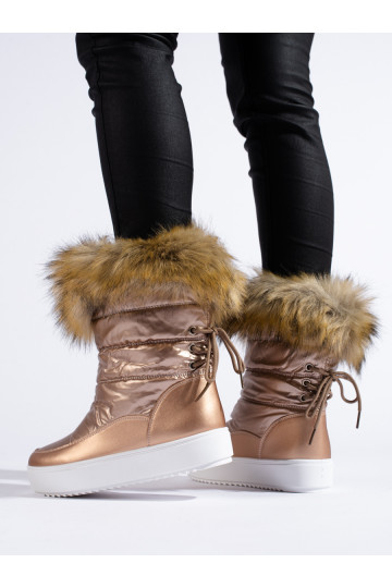 snowboots met bont in... 2