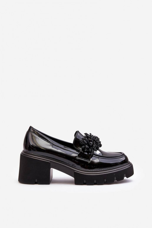 Dames lakleren schoenen met...