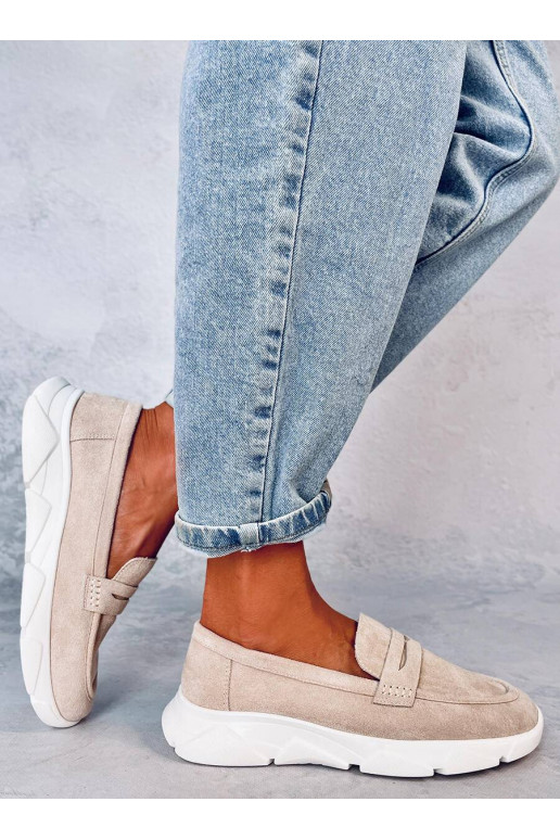 Mocassins met zachte zool HICKS BEIGE