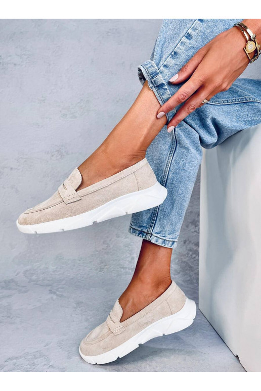Mocassins met zachte zool HICKS BEIGE