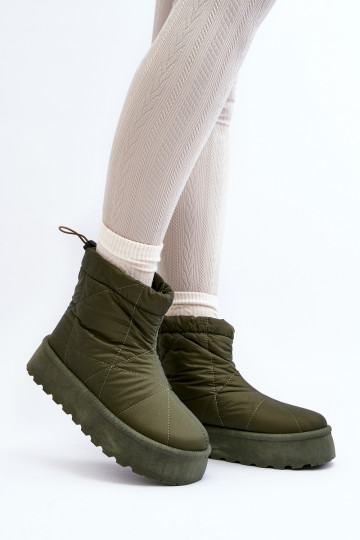 Snowboots met plateau in de...
