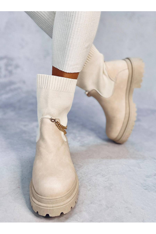 Beige JESSE BEIGE elastische... Beige JESSE BEIGE elastische...