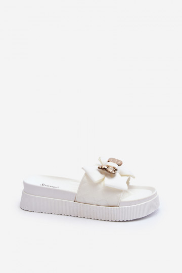 Slippers met linten in... 2