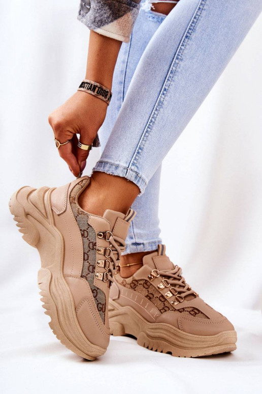 Flynn sportschoenen met een platform... Flynn sportschoenen met een platform...