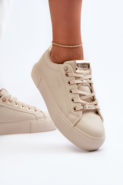 Sneakers model schoenen Big Star beige Sneakers model schoenen Big Star beige