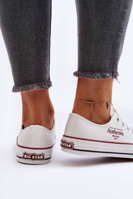 Damesschoenen Big Star wit Damesschoenen Big Star wit