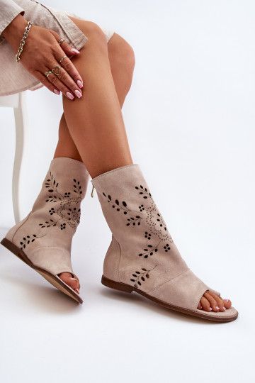 Zazoo Suède sandalen met... 2