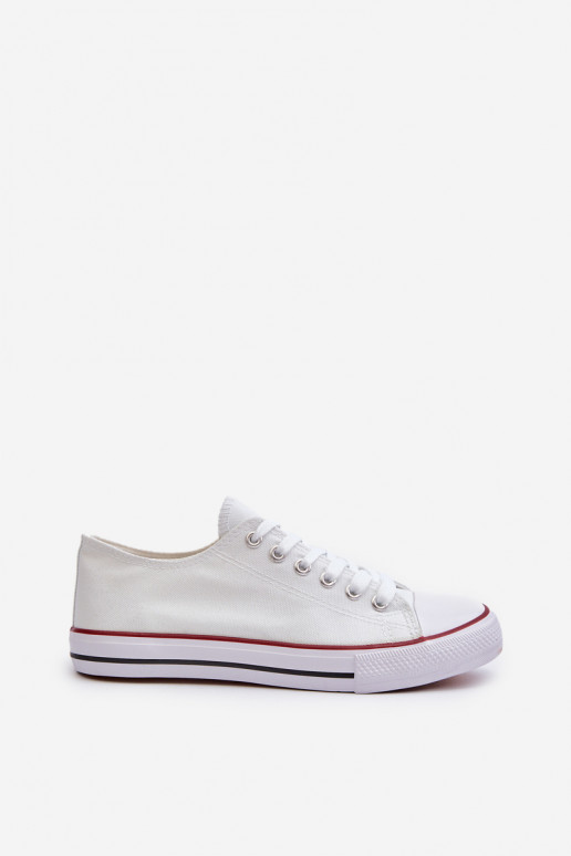 Klassiek model sneakers in witte... Klassiek model sneakers in witte...