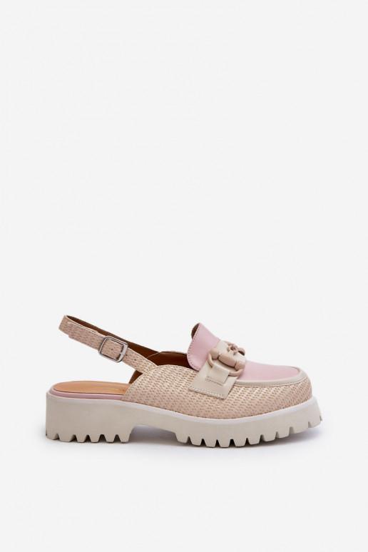 Damessandalen met brede hakken met... Damessandalen met brede hakken met...