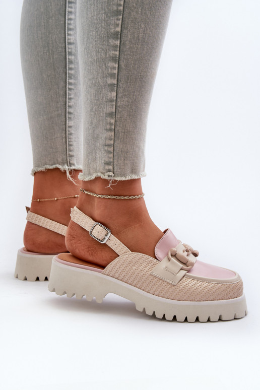 Damessandalen met brede hakken met... Damessandalen met brede hakken met...