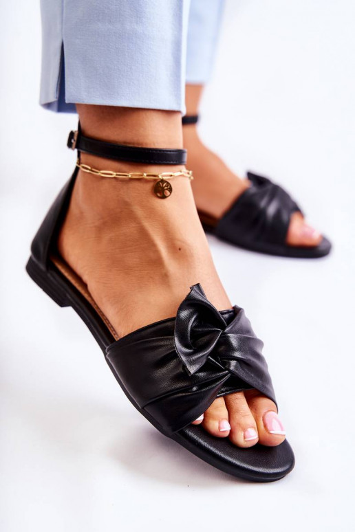 Damessandalen zwarte kleur Astana Damessandalen zwarte kleur Astana