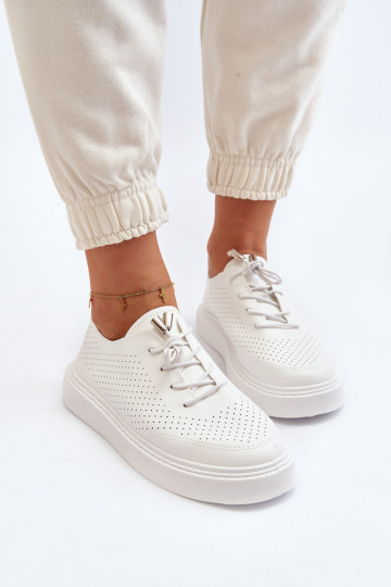 Casual schoenen in witte...