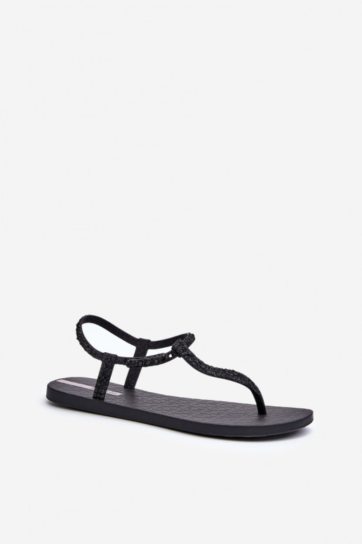 Sandalen over de teen met glans in de... Sandalen over de teen met glans in de...
