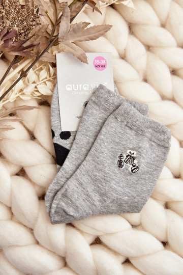 Medvilninės kojinės su... 2