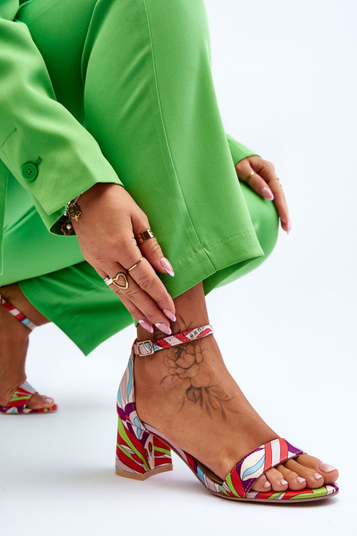 Quincy beige-blauwe print satijnen... Quincy beige-blauwe print satijnen...