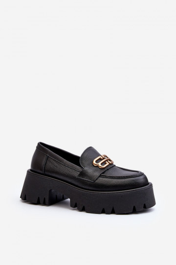 Zazoo mocassins in het zwart 2