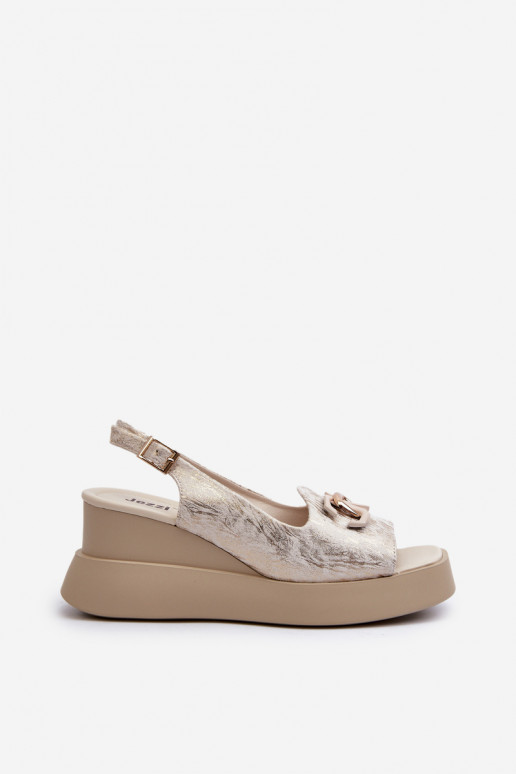 Damessandalen met plateau met... Damessandalen met plateau met...