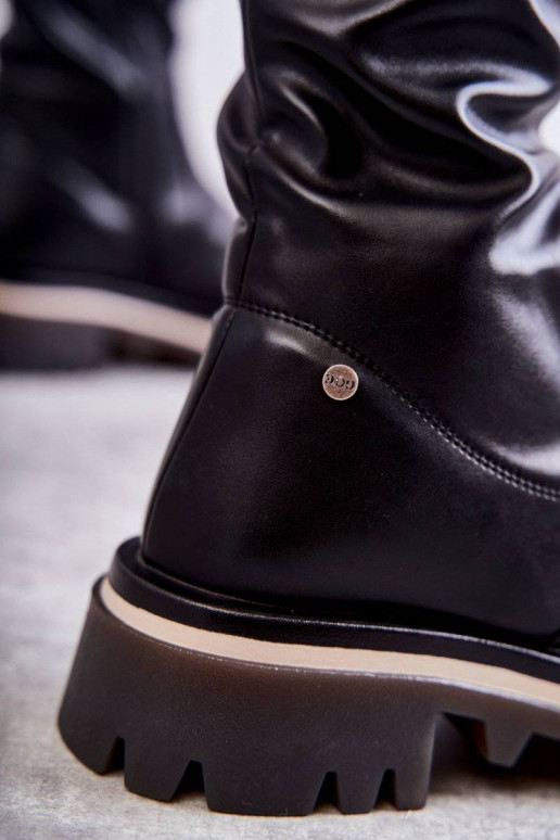 Overknee laarzen GOE KK2N4024 zwart Overknee laarzen GOE KK2N4024 zwart