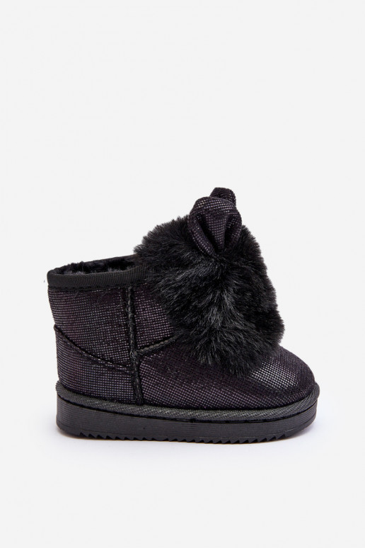 Kindersnowboots verwarmd met bont aan... Kindersnowboots verwarmd met bont aan...