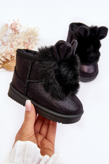 Kindersnowboots verwarmd...