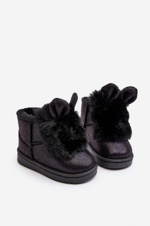 Kindersnowboots verwarmd met bont aan... Kindersnowboots verwarmd met bont aan...