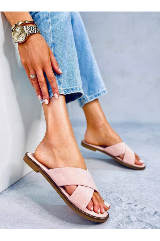 De pantoffels zijn roze De pantoffels zijn roze