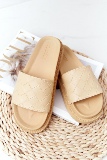 Pantoffels Big Star geel 2