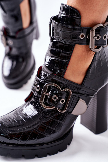 Zwarte schoenen met een... 2