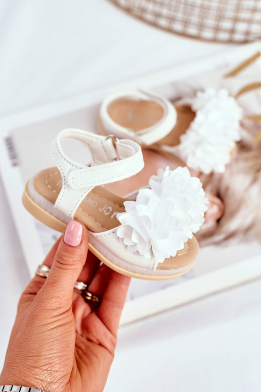 Sandalen voor kinderen met bloemen in...