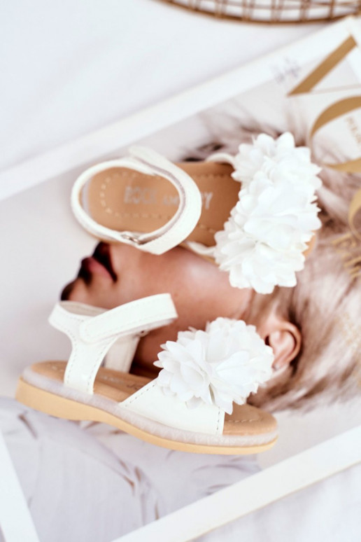 Sandalen voor kinderen met bloemen in...