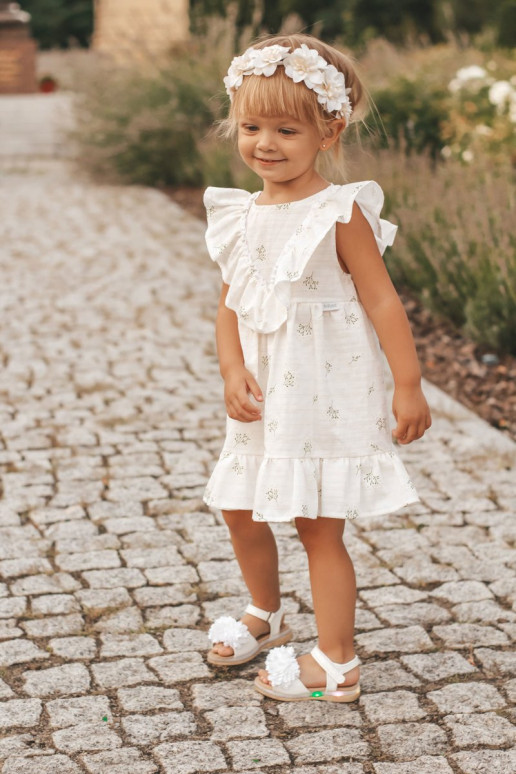 Sandalen voor kinderen met bloemen in...