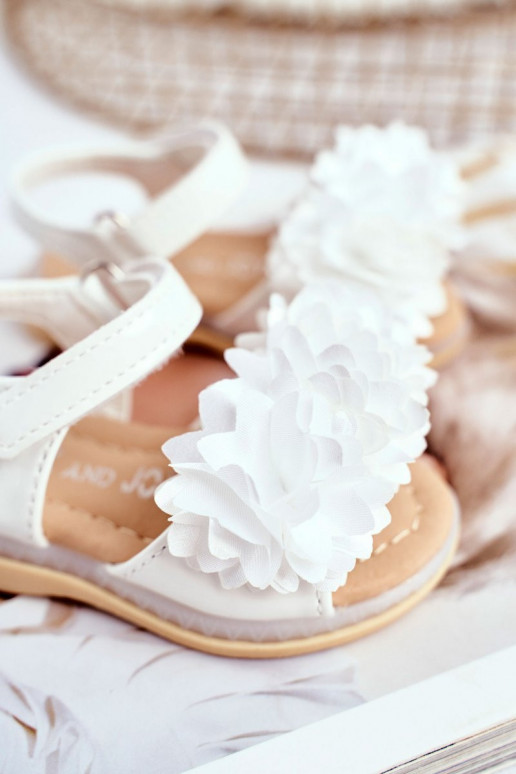 Sandalen voor kinderen met bloemen in...
