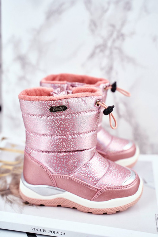 Kindersnowboots in roze kleur Kindersnowboots in roze kleur