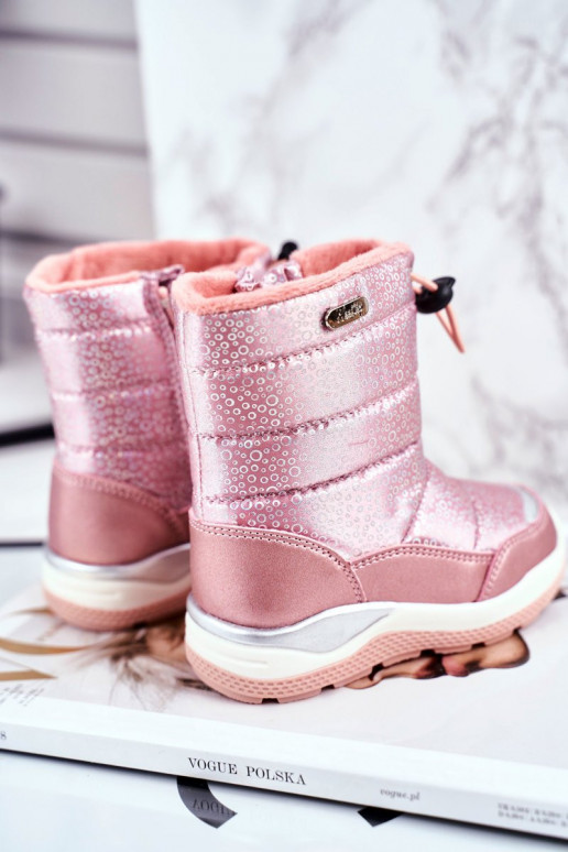 Kindersnowboots in roze kleur Kindersnowboots in roze kleur