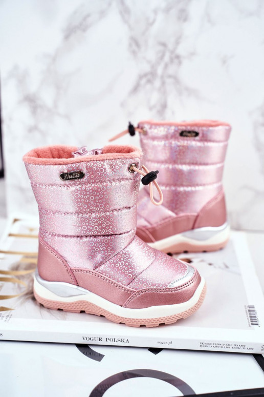 Kindersnowboots in roze kleur Kindersnowboots in roze kleur