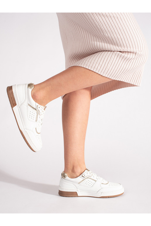 INit-gouden Sneakers met platform