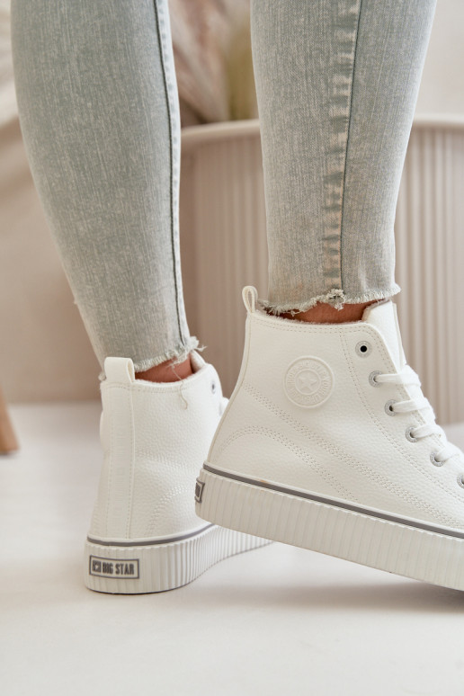 Dames opInarmen vrijetijdsschoenen van ecoleer Big Star OO274788 Initte kleur