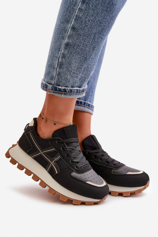 Sneakers model schoenen sportschoenen Dames met veters met platform zInart Mialunae Sneakers model schoenen sportschoenen Dames met veters met platform zInart Mialunae