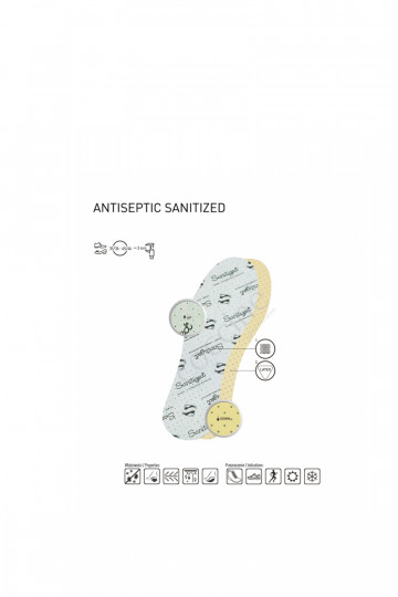 Coccine Antibacteriële inlegzolen Gezuiverd antiseptisch 2