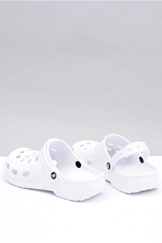 voor heren Slippers sandalen witte kleur voor heren Slippers sandalen witte kleur