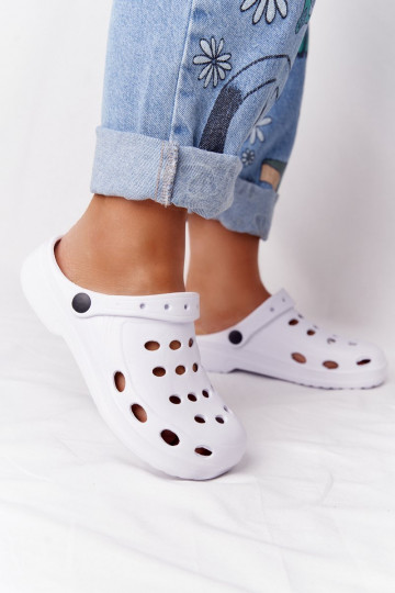 Slippers sandalenBasen witte kleur Lichte pantoffels EVA