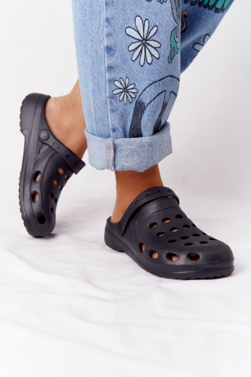 Slippers zwarte kleur EVA Slippers zwarte kleur EVA