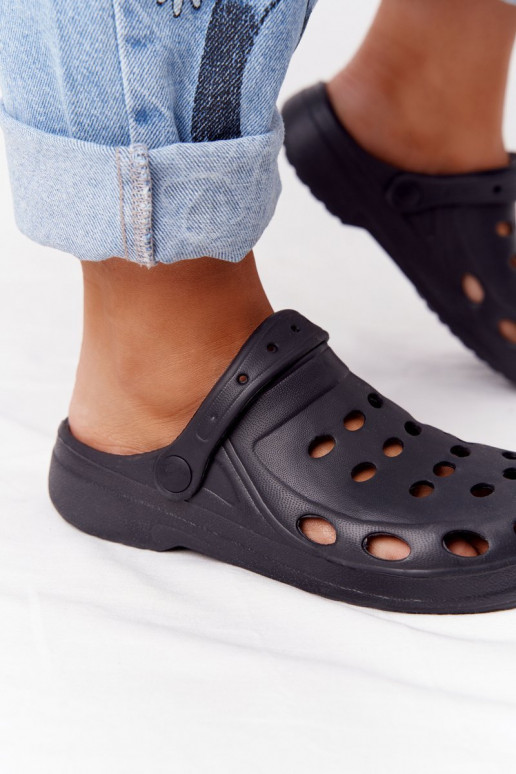 Slippers zwarte kleur EVA Slippers zwarte kleur EVA