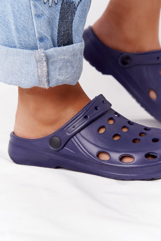 Pantoffels donkerblauw EVA Pantoffels donkerblauw EVA