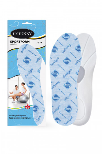 Corbby SPORTFOTM Orthopedische schoeninlegzolen