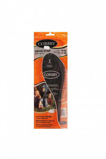 Corbby ODOR STOP anti-transpirant inlegzolen met actieve kool