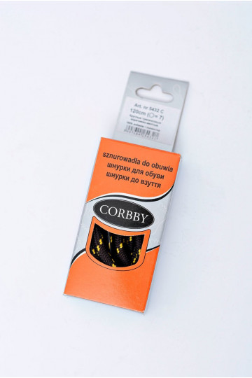 CORBBY Trekkingveters bruin geel